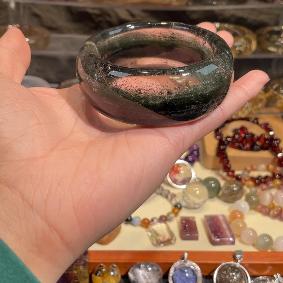 未镶嵌手镯水晶56口径