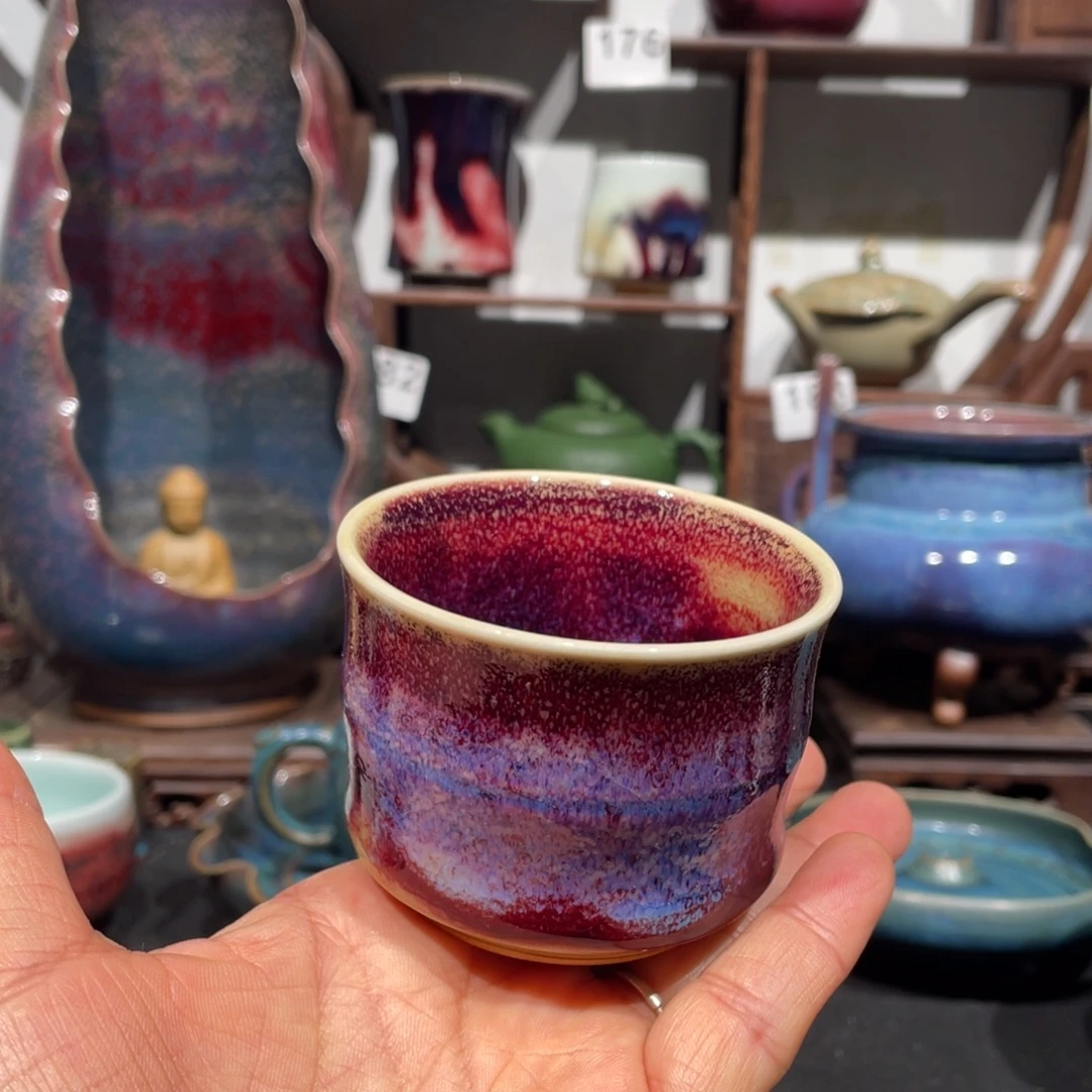 中国神后钧瓷茶器
