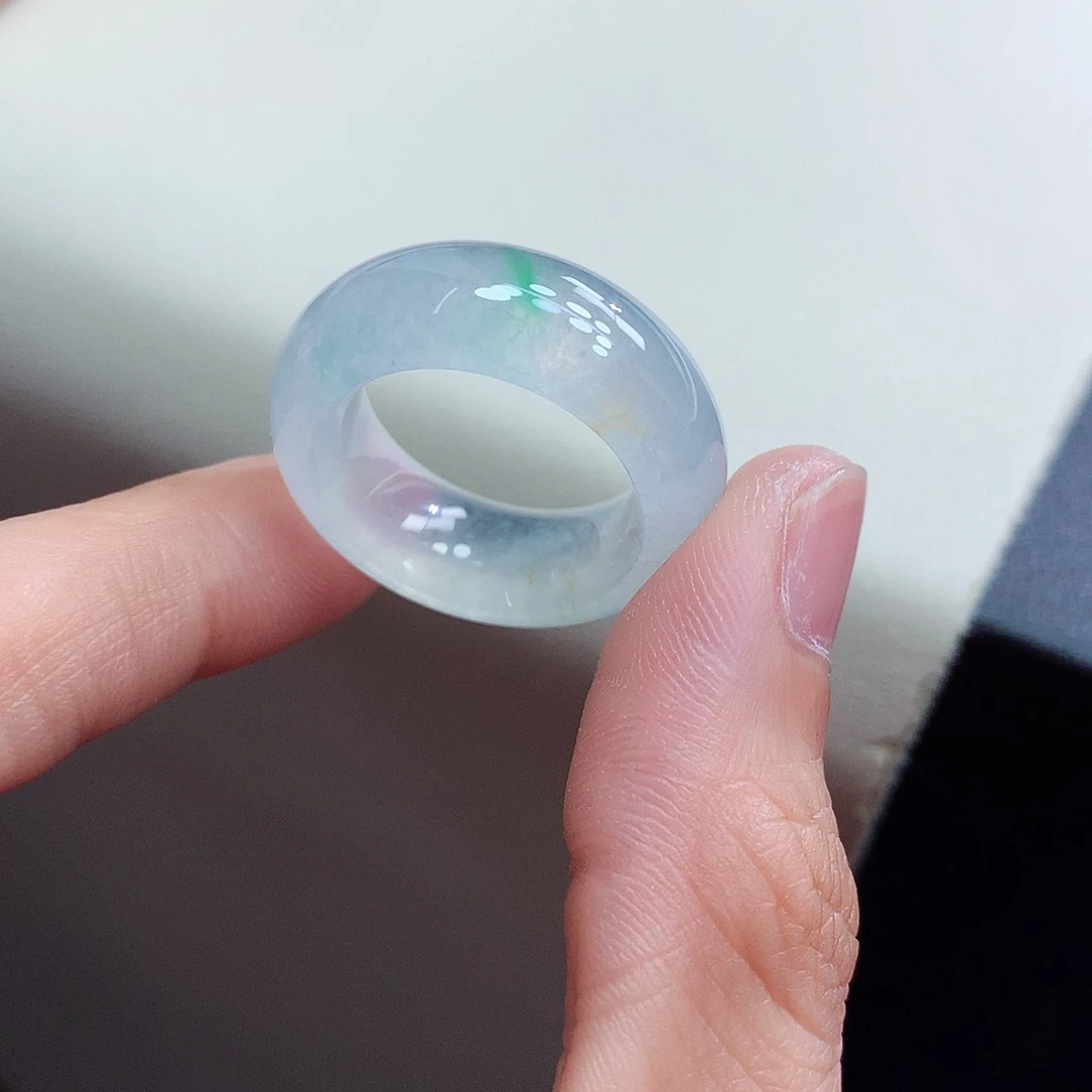 未镶嵌戒指翡翠16-17号