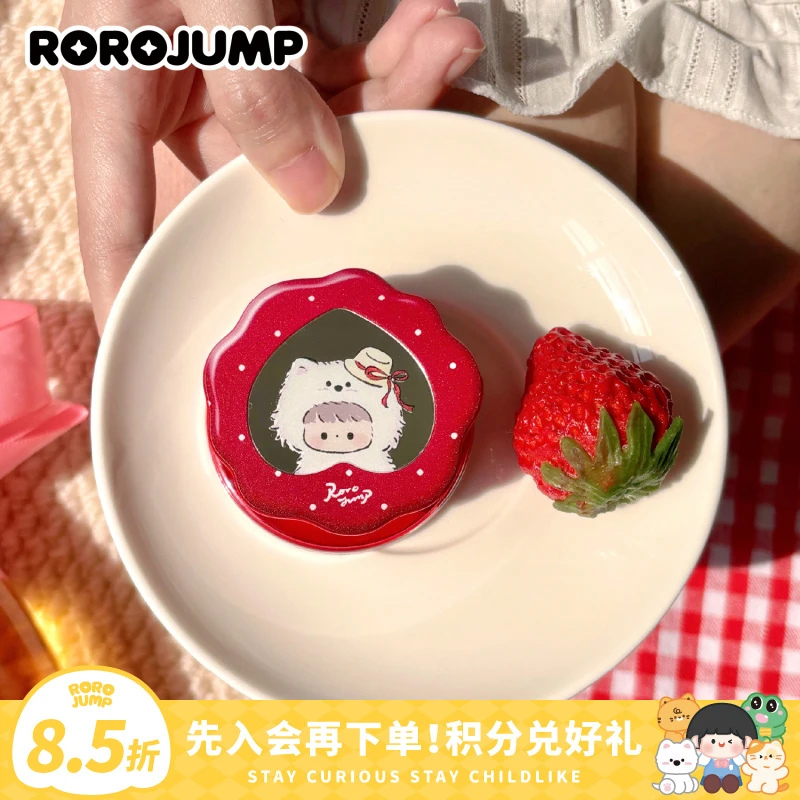 肉肉酱草莓果酱系列磁吸支架适用iphone16磁吸手机壳苹果15pm卡通