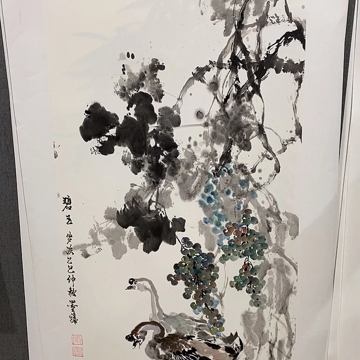 国画手写手绘作品200