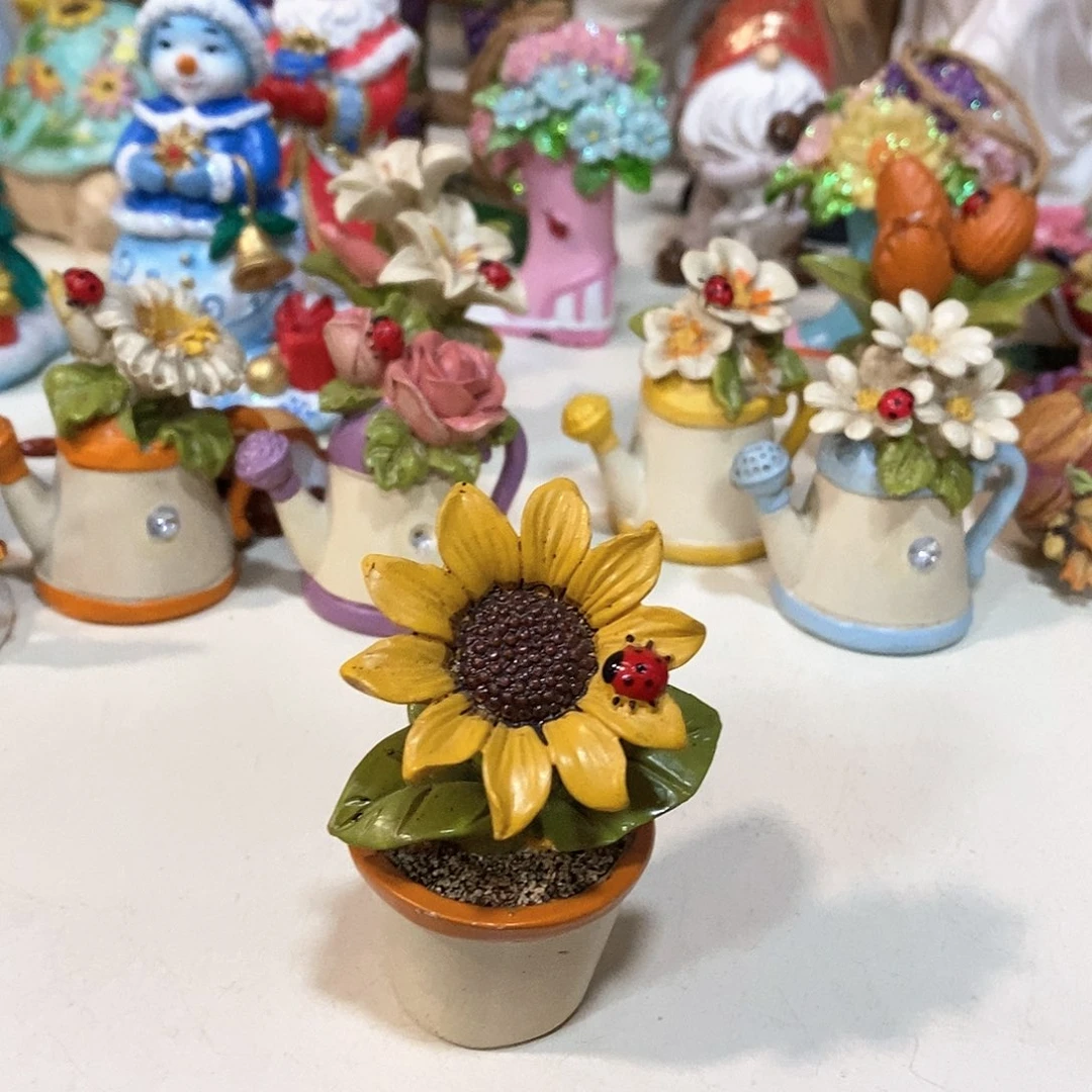 树脂制品向日葵摆件