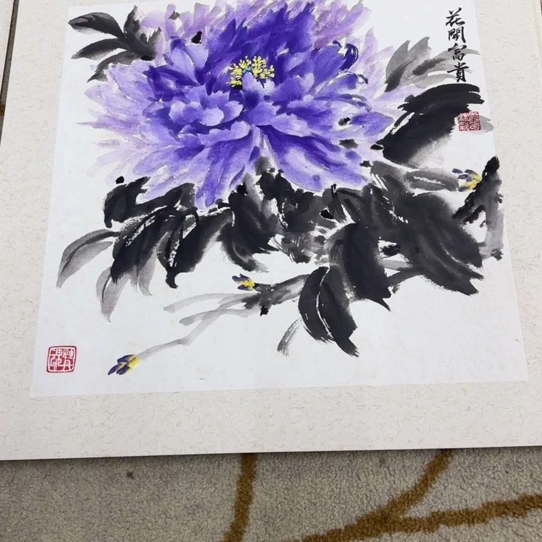 国画国画老师作品刘