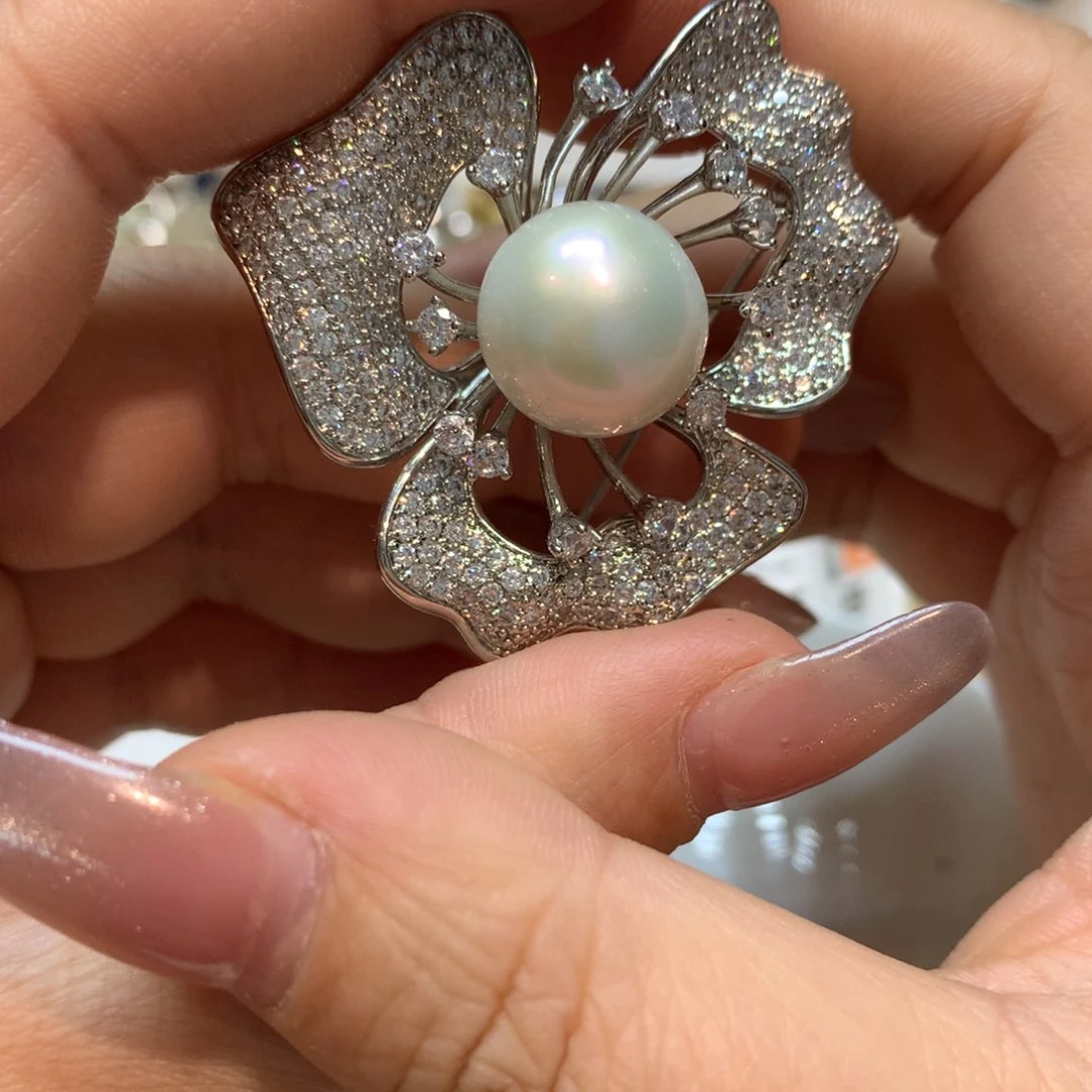 淡水珍珠胸饰未镶嵌