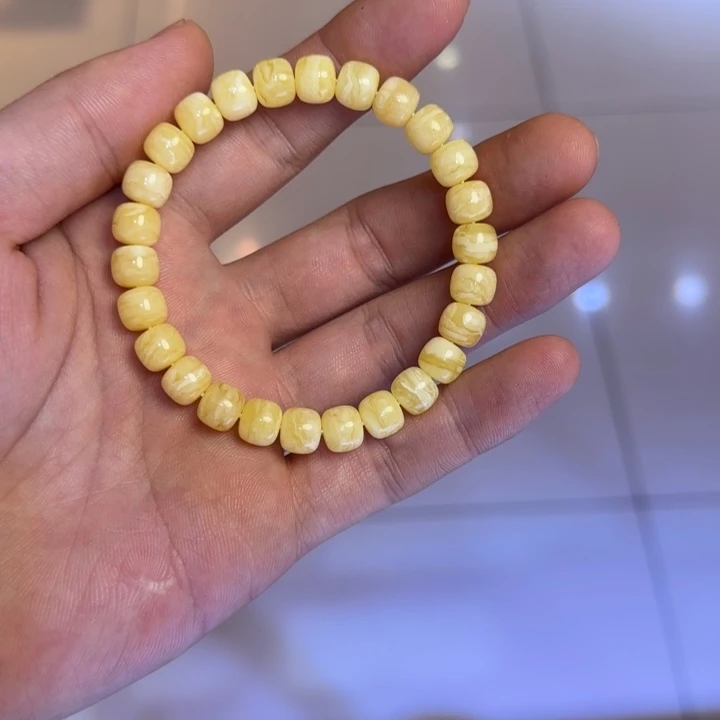 手链琥珀未镶嵌蜜蜡