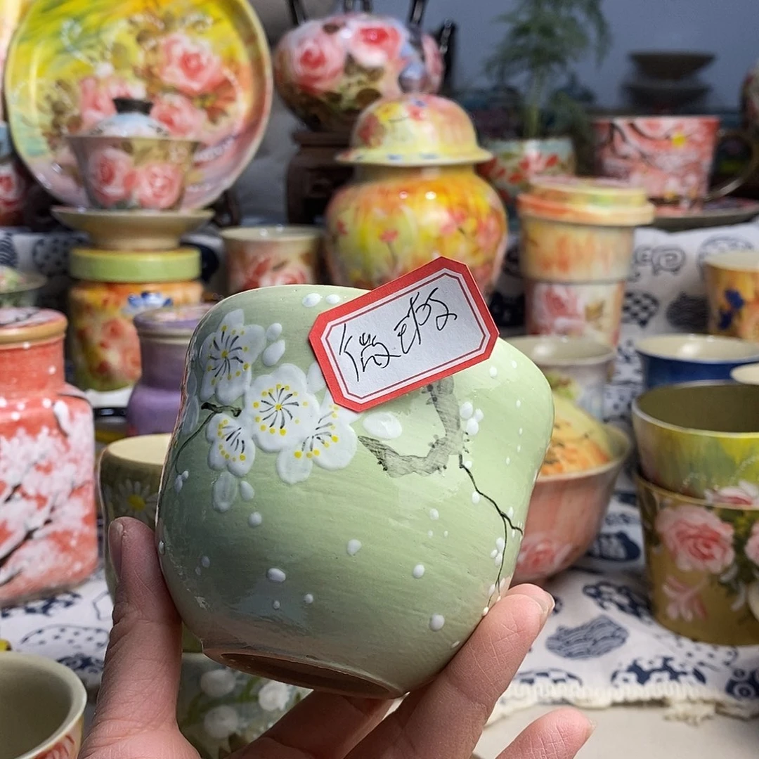 瓷片手绘陶瓷年货节福利多多