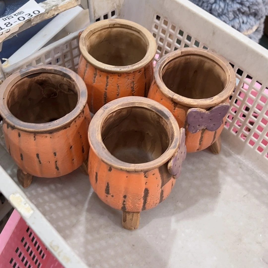 【闪购商品】红陶瑕疵4个