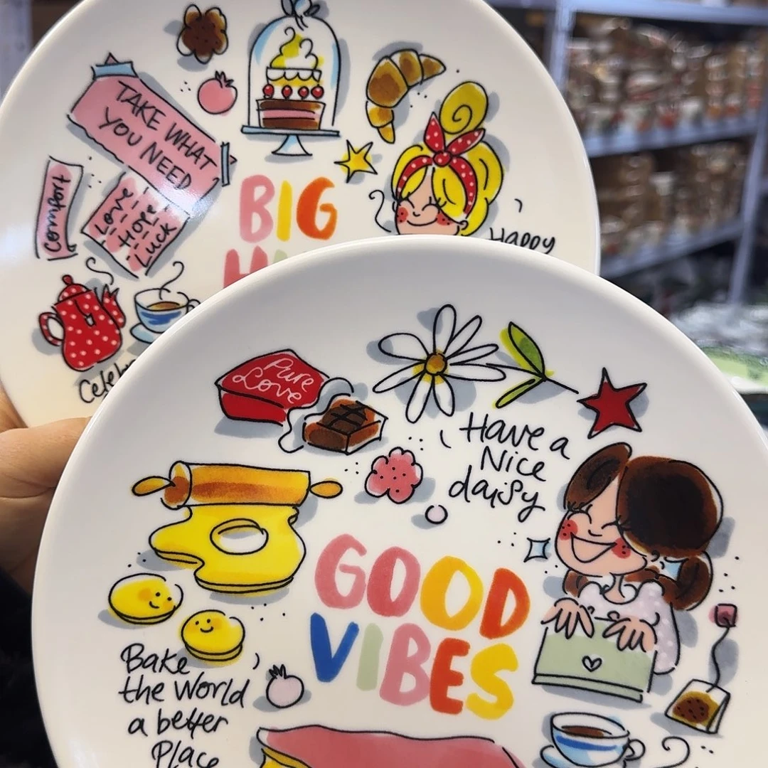 荷兰太太9英寸点心盘两只看图