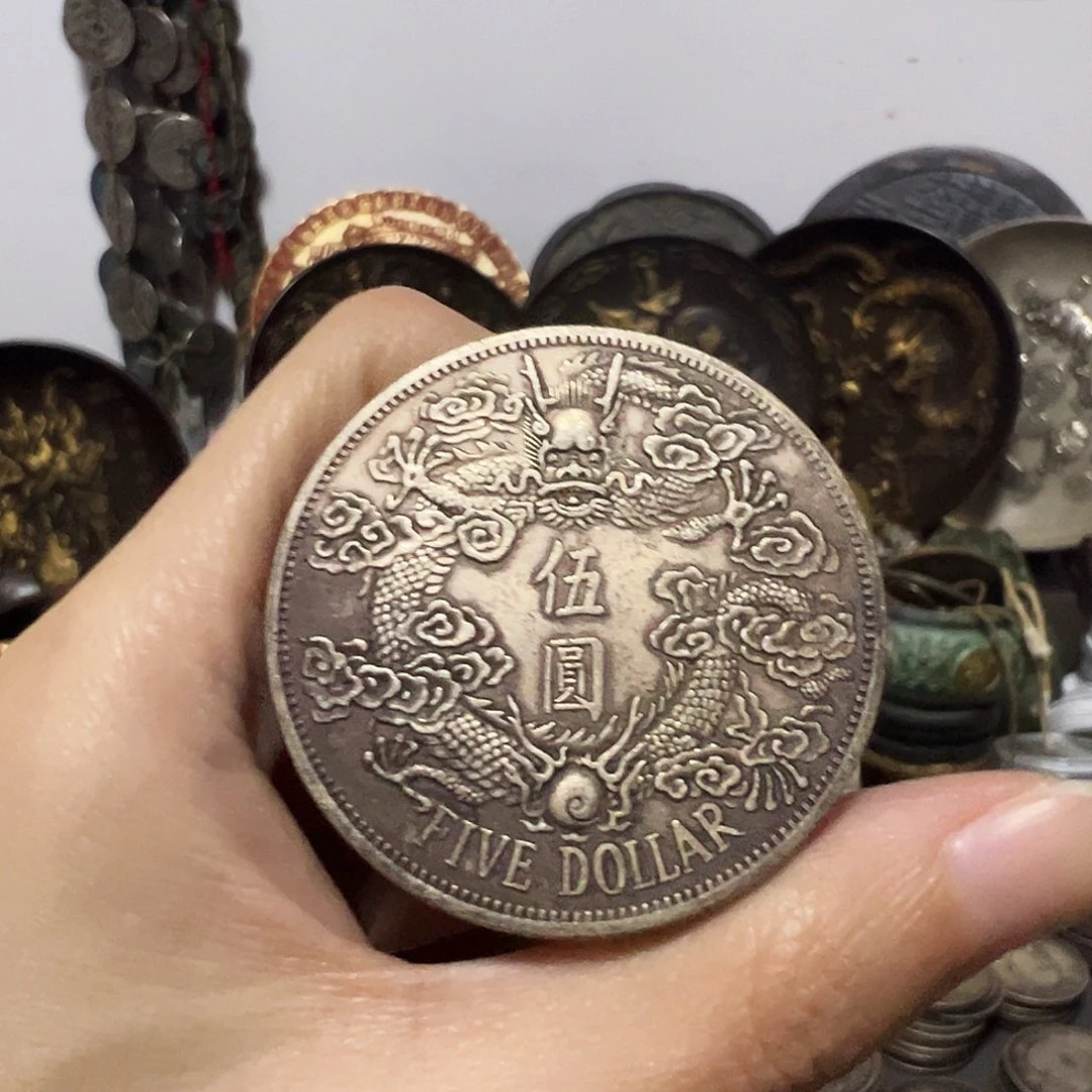 金属复古工艺品龙洋
