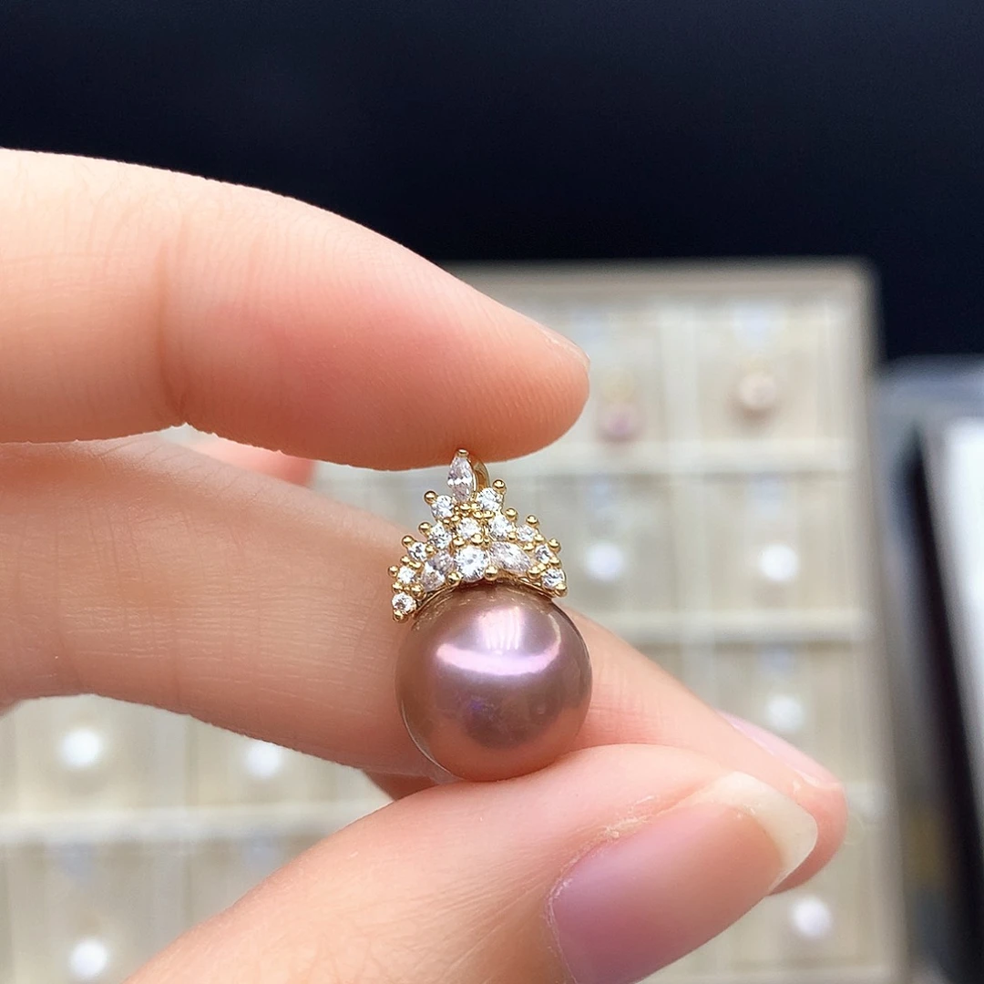 淡水珍珠合金颈饰