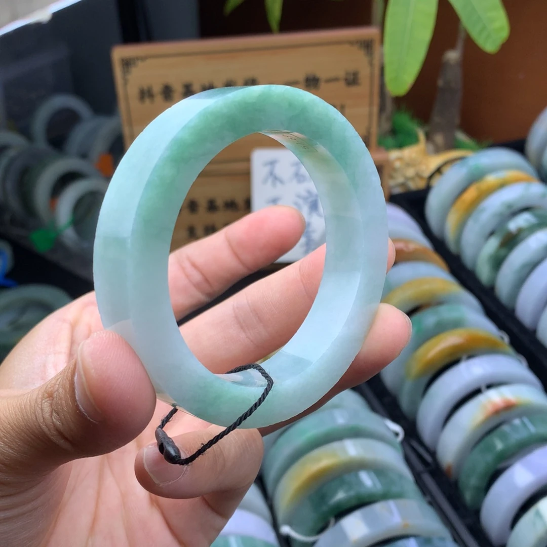 未镶嵌定制手镯定制翡翠定制手镯