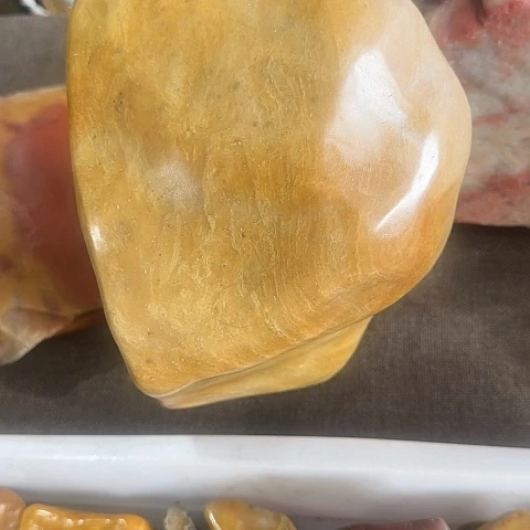 老挝石寿山石老领黄