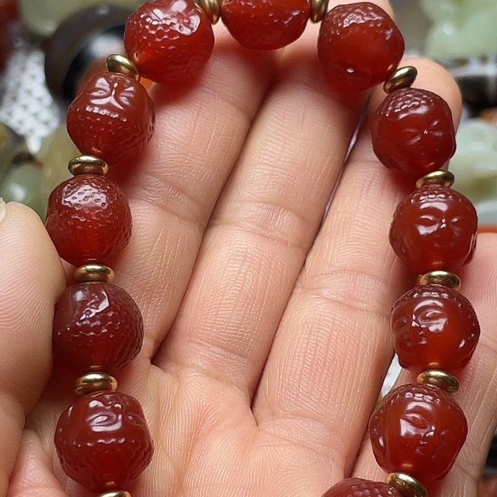 玛瑙/玉髓未镶嵌颈饰