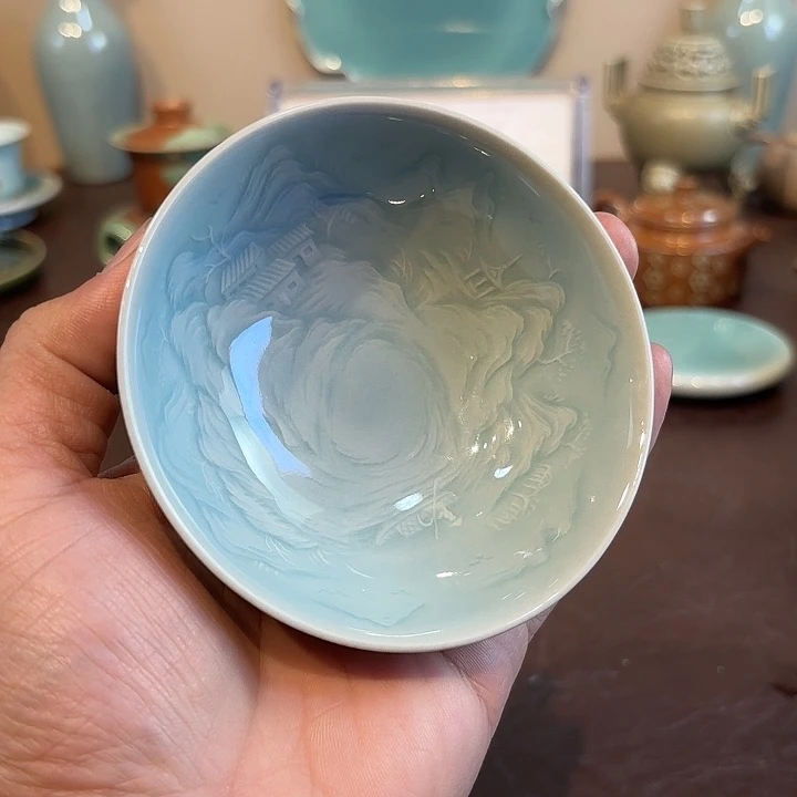 瓷片龙泉青瓷福利青瓷