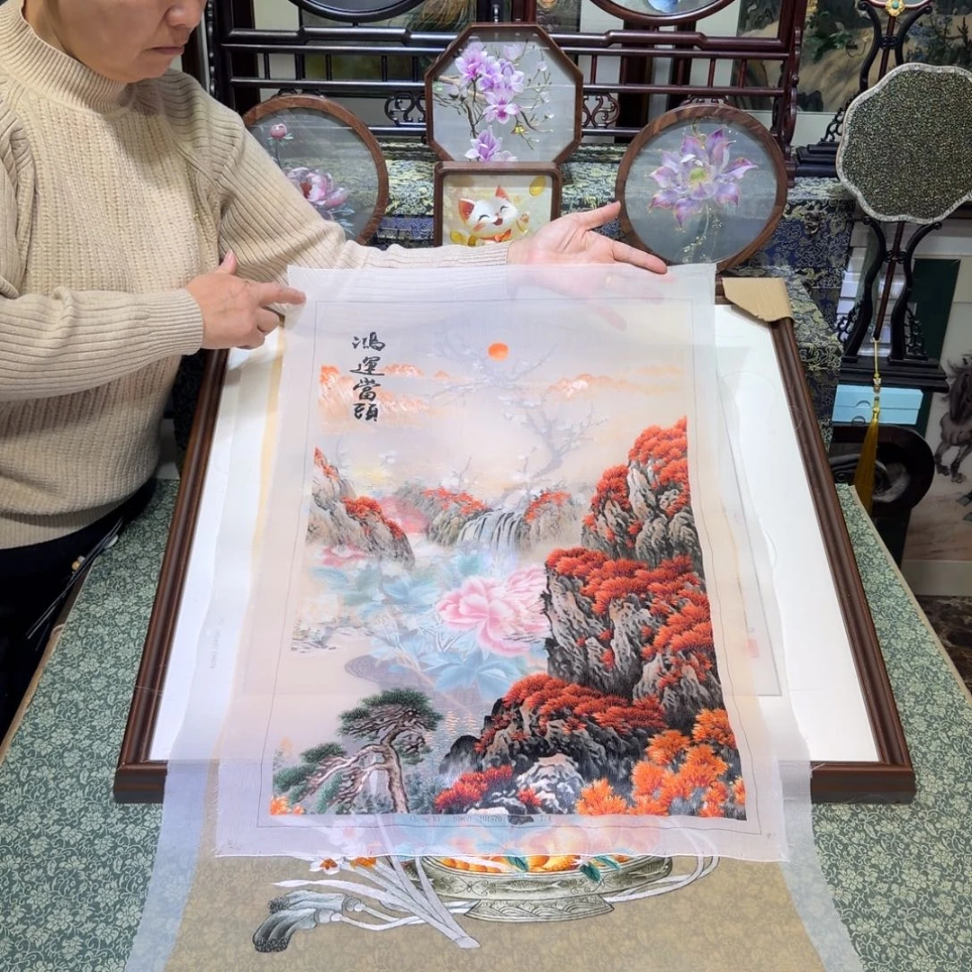 刺绣手工苏绣工艺