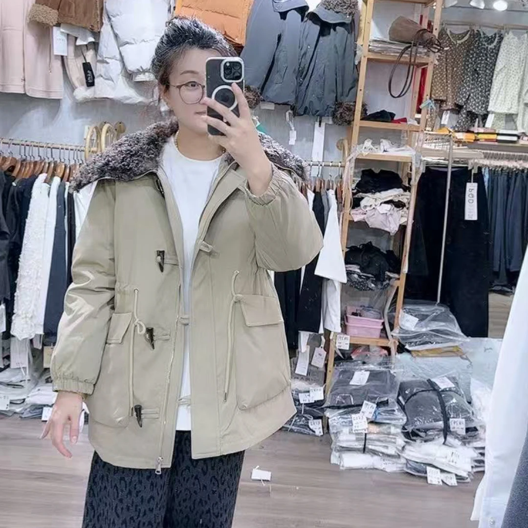 182款夹棉收腰外套