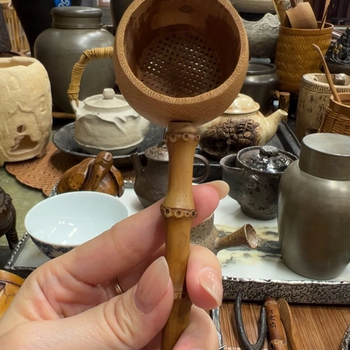 竹手柄竹茶漏好用