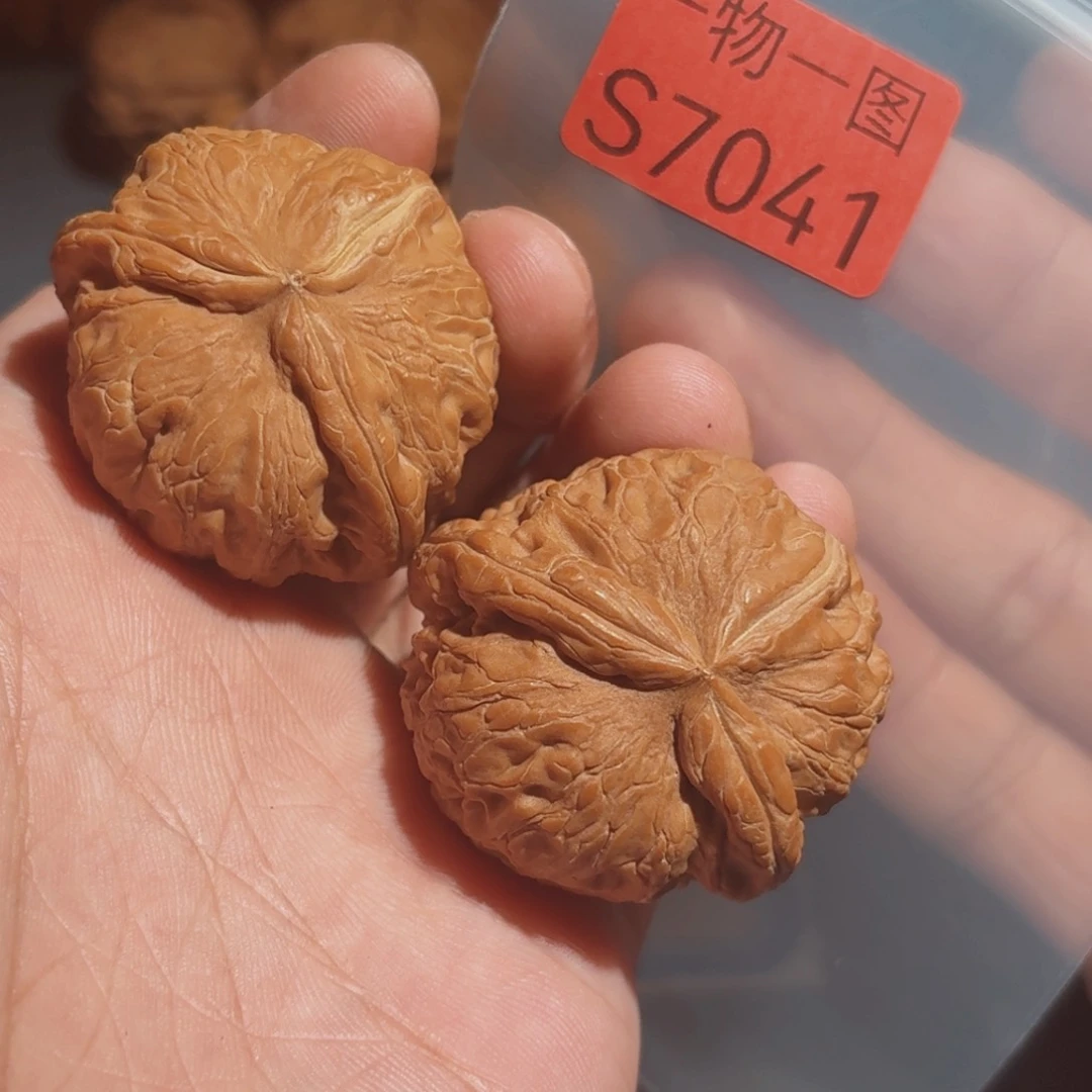 文玩核桃把件元宝