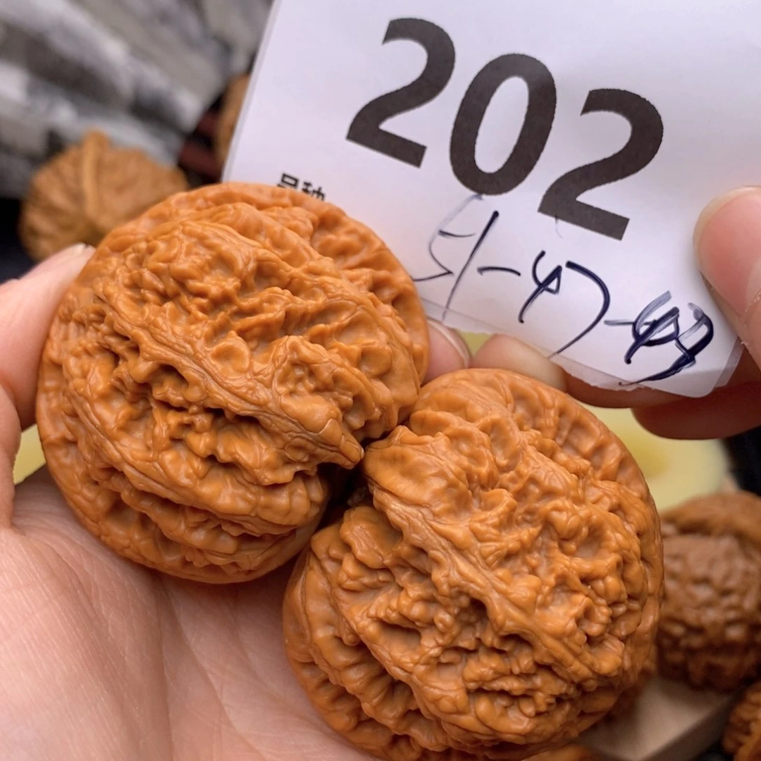 文玩核桃把件202号51粗筋