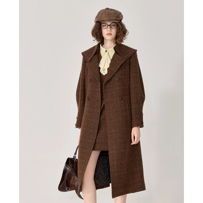 【尚雅】D63长大衣（女式大衣）5V4D65191