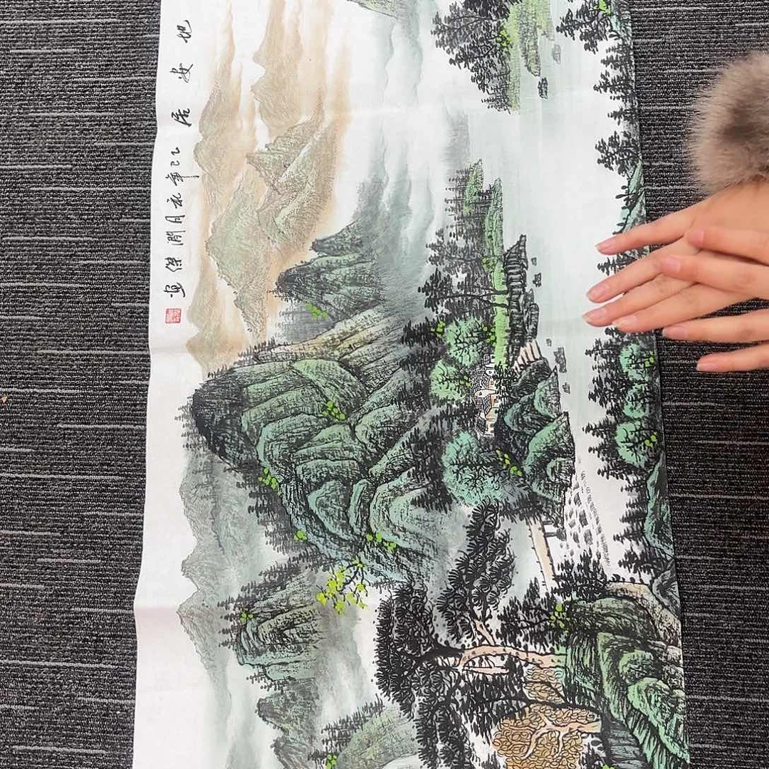 国画国画作品纯手绘