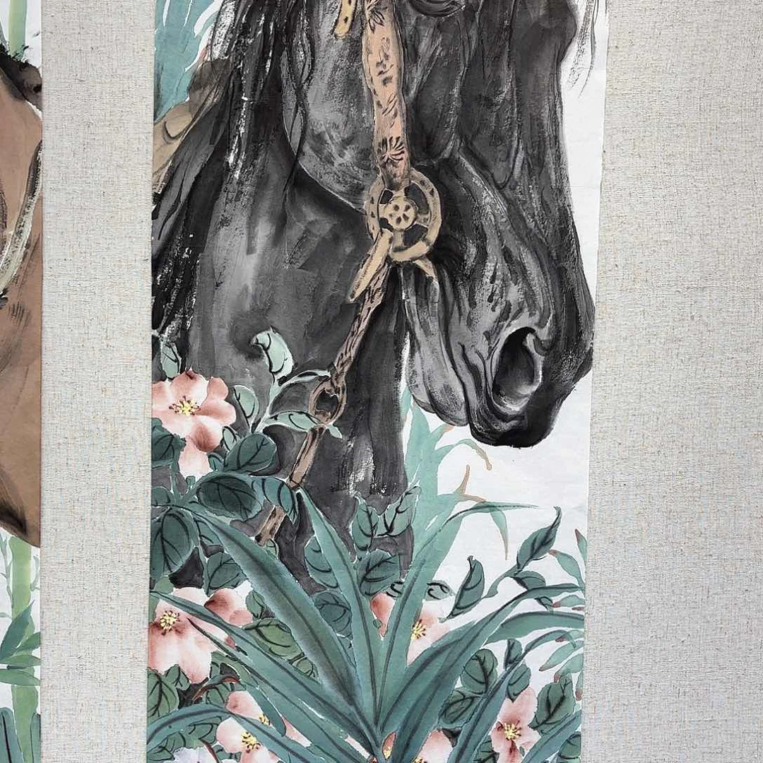 国画犁*庐国画纯手绘作品请放心收藏