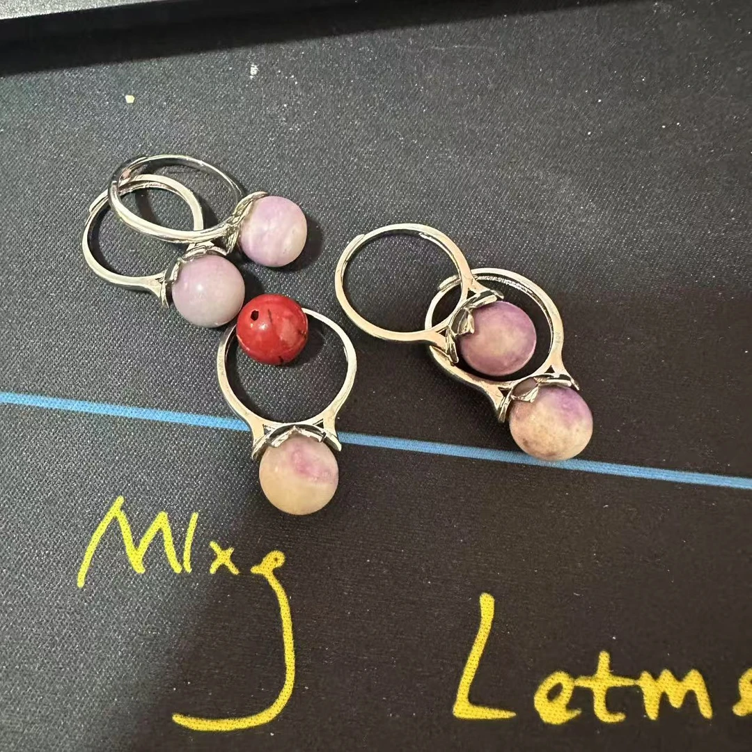 含辰砂工艺品【繁花珠宝甄选】戒指KCW70041