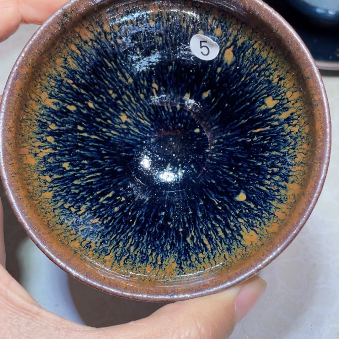 茶盏龙窑柴烧建盏5