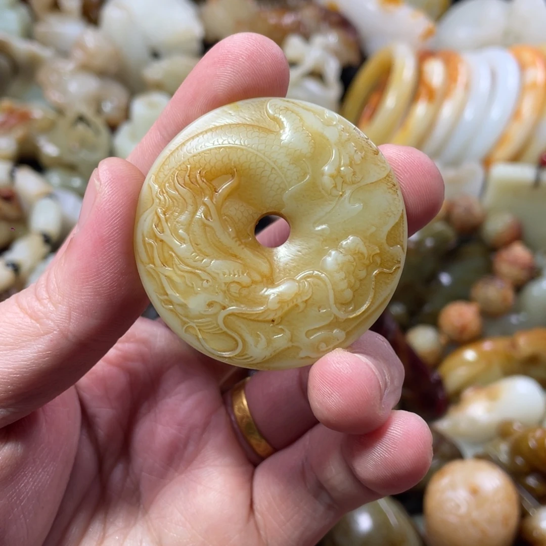 家****和田玉未镶嵌把件