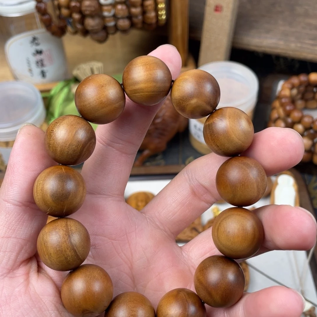 檀香木其他檀香瑕疵珠j