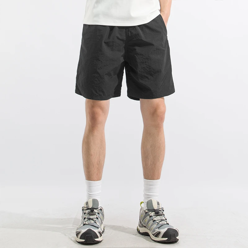 夏季新款薄款速干短裤子男生宽松休闲五分裤户外透气运动裤工装裤