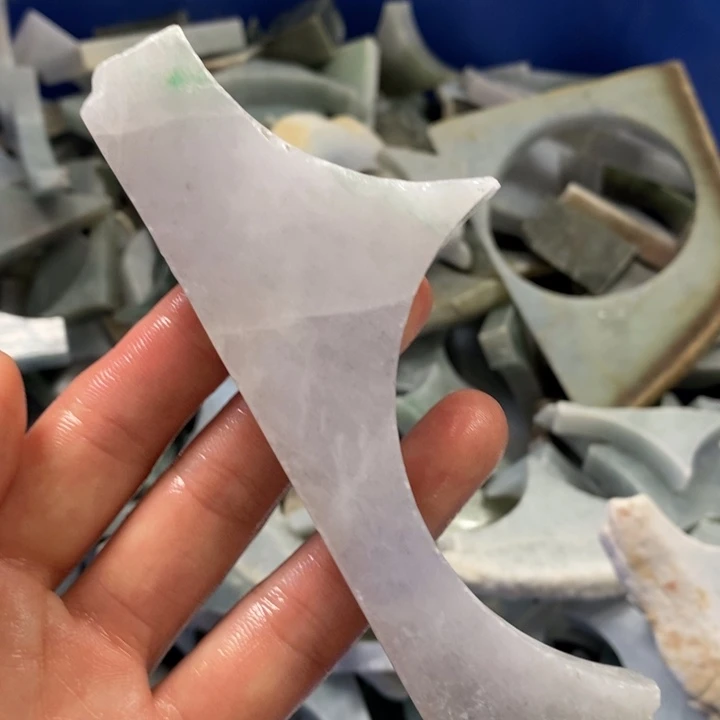 翡翠裸石翡翠边角料