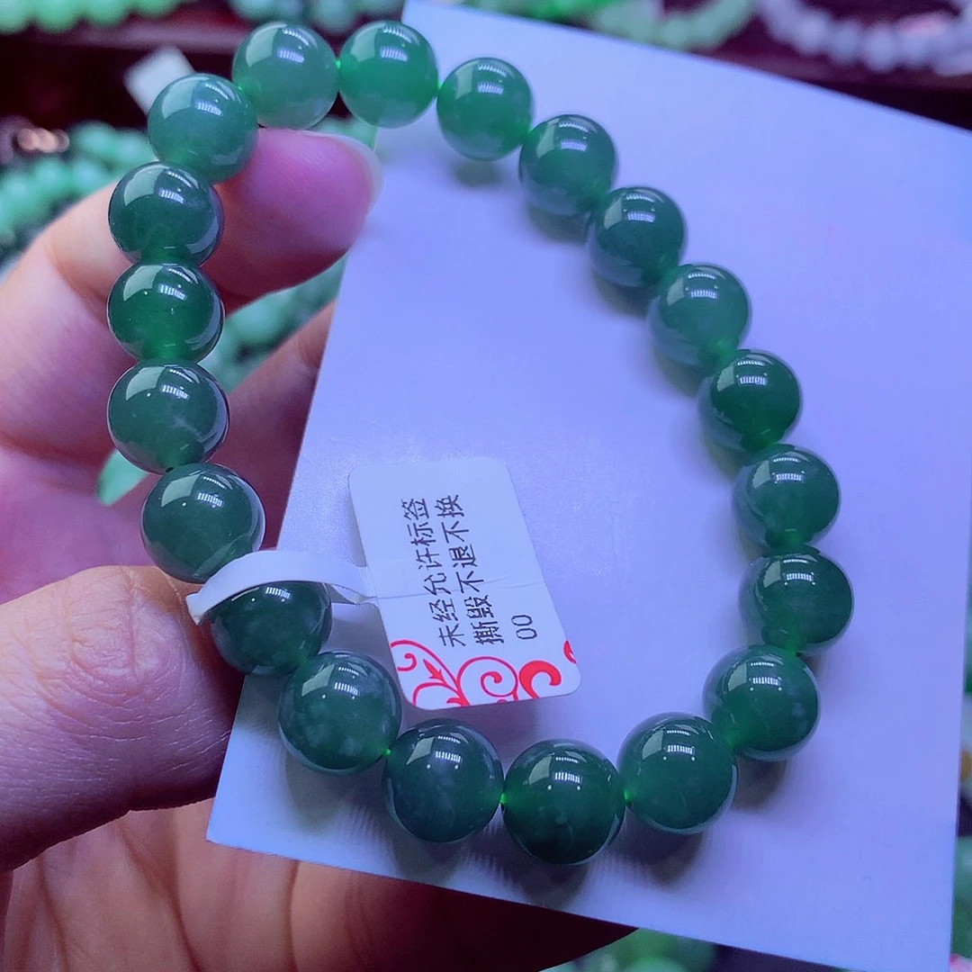 翡翠未镶嵌毛衣链
