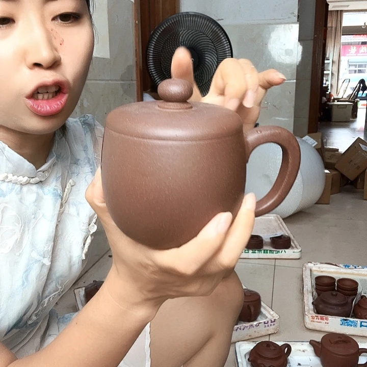 茶壶紫砂紫泥不挑400