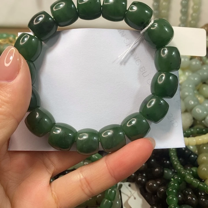 和田玉手串未镶嵌