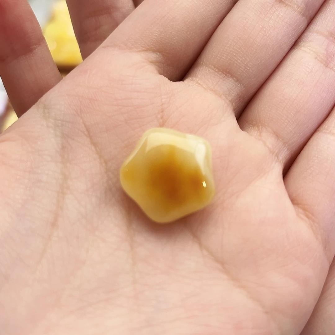 未镶嵌琥珀裸石仙*星星