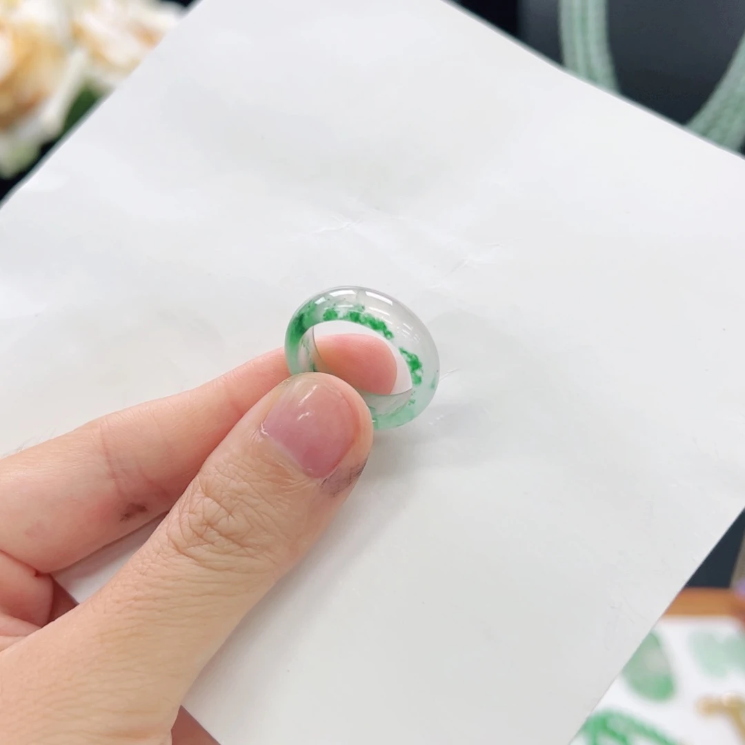 石英质玉未镶嵌戒圈