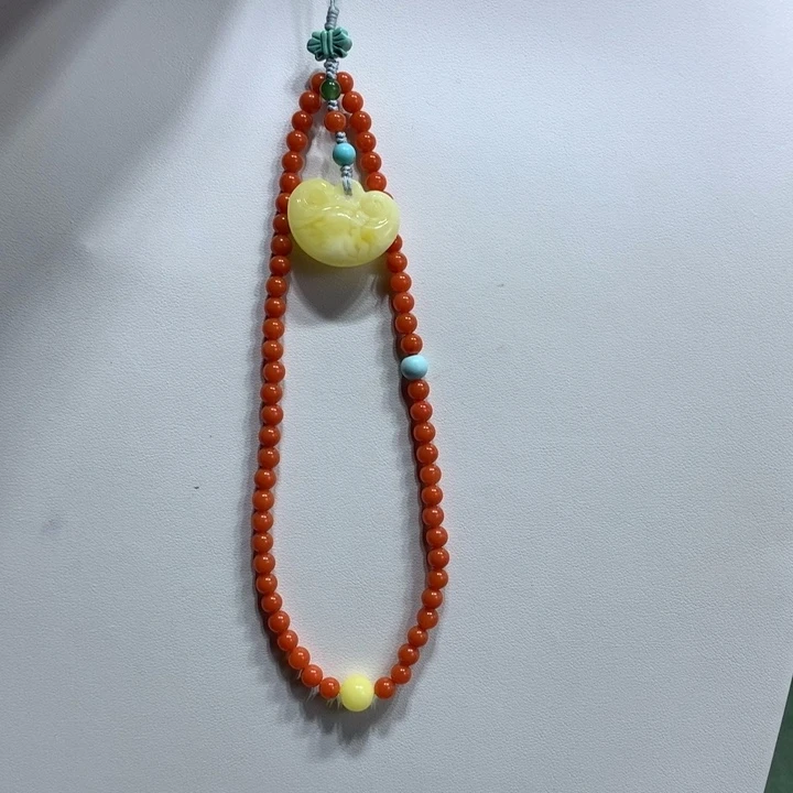 南红玛瑙未镶嵌手链手机链