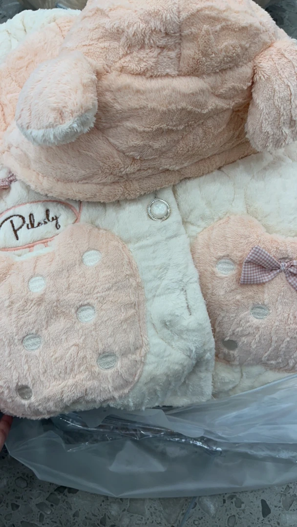 2024新款k784短款三层加厚家居服套装一套过冬