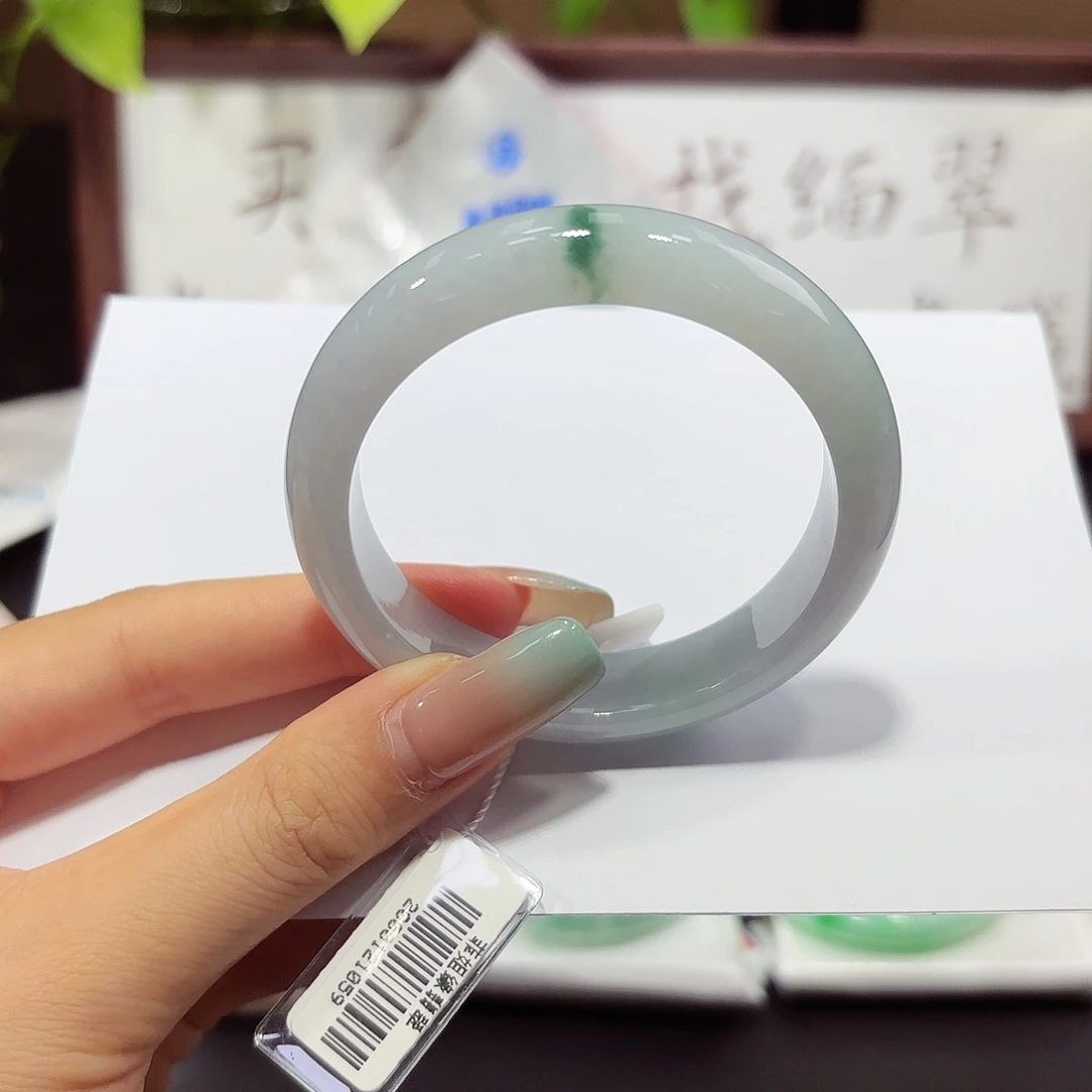 翡翠手镯未镶嵌天然缅甸翡翠A货手镯30