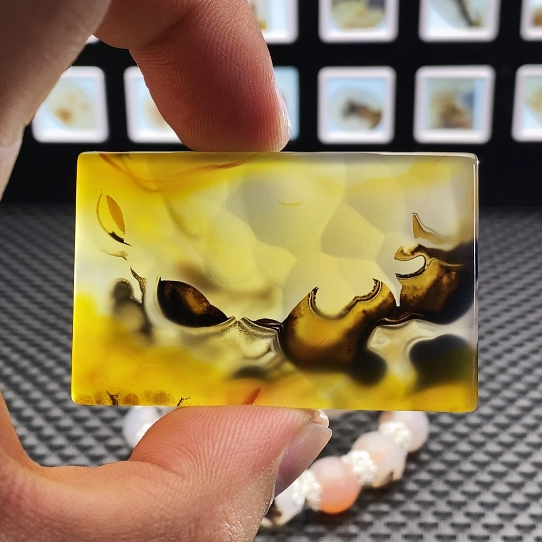 玛瑙/玉髓未镶嵌吊坠(不含链)68