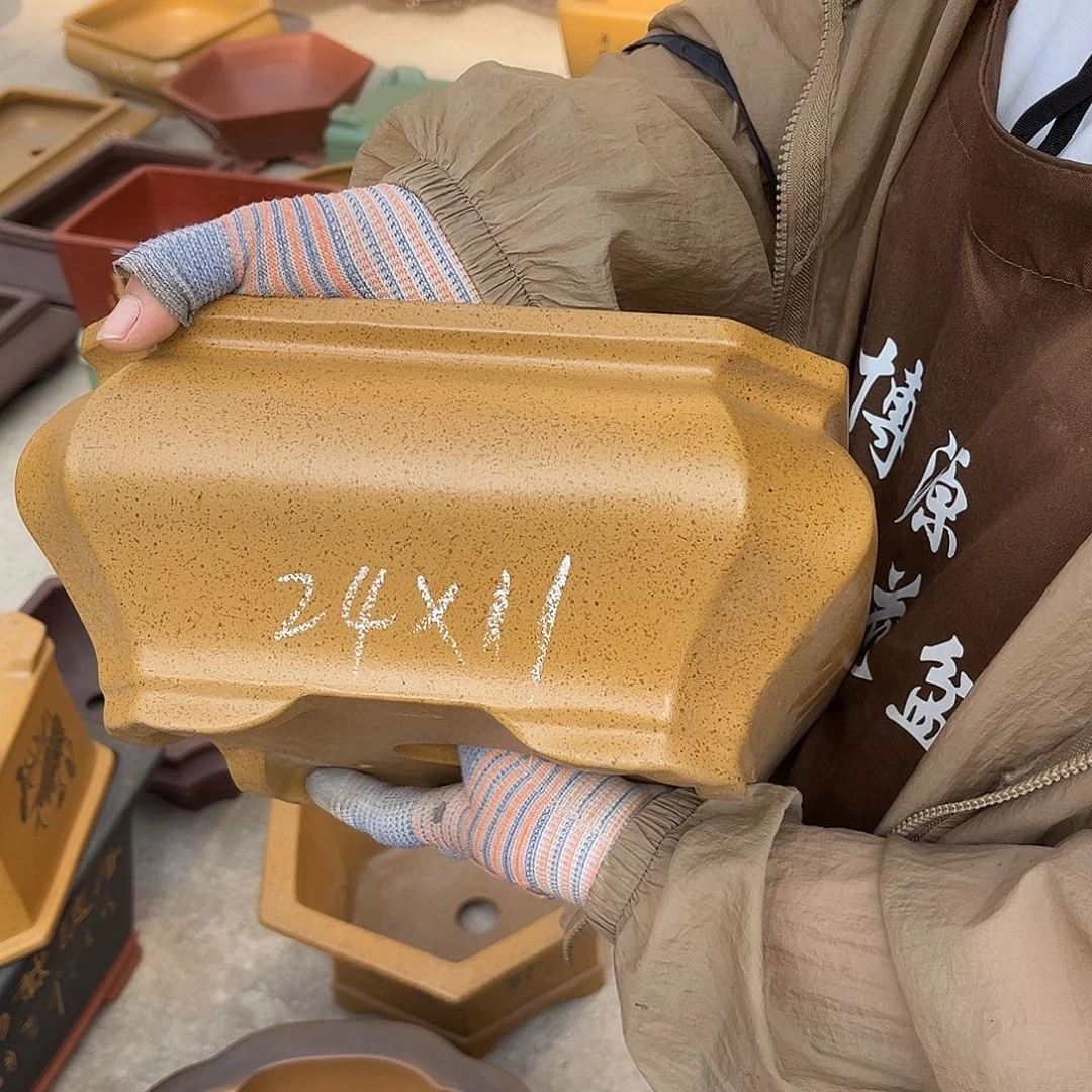 紫砂花盆盆景艺术