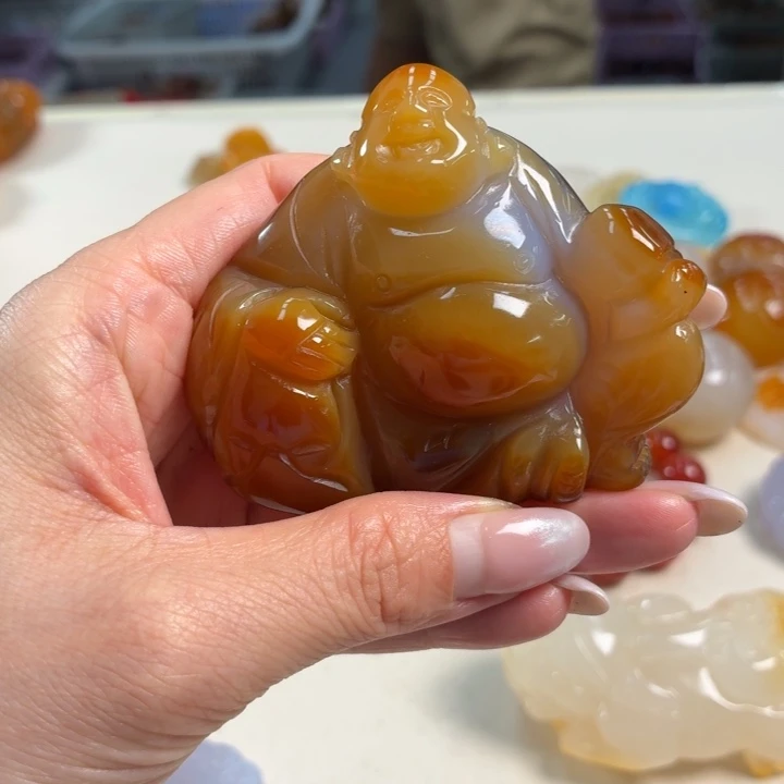 玛瑙/玉髓未镶嵌吊坠(不含链)