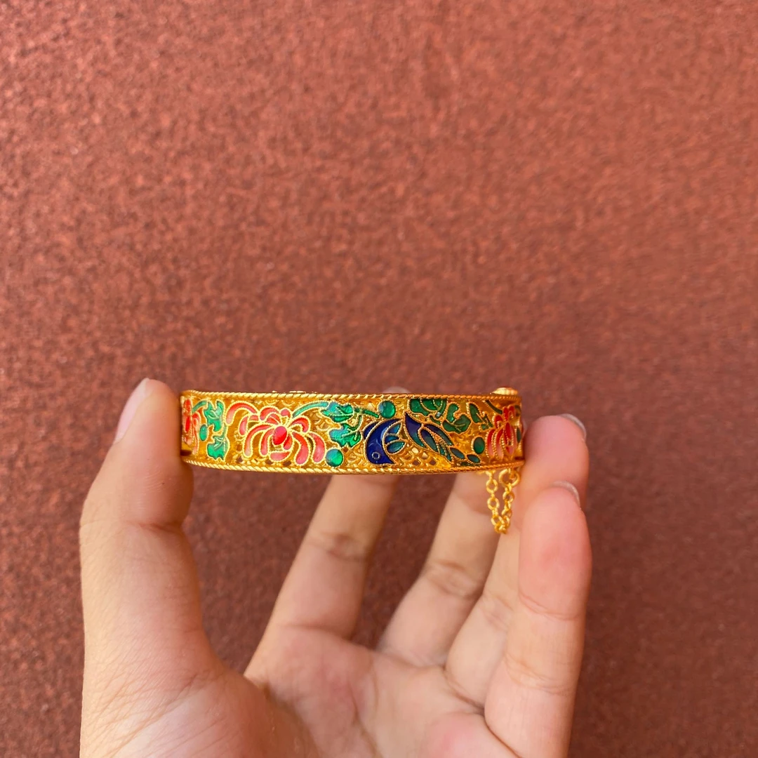 A213-云上彩绘手镯