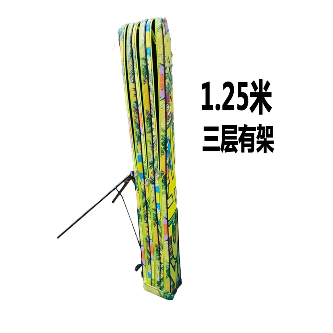 MRT名人堂系列竿包 炫彩黄二层三层 碳纤维黑色单层带支架