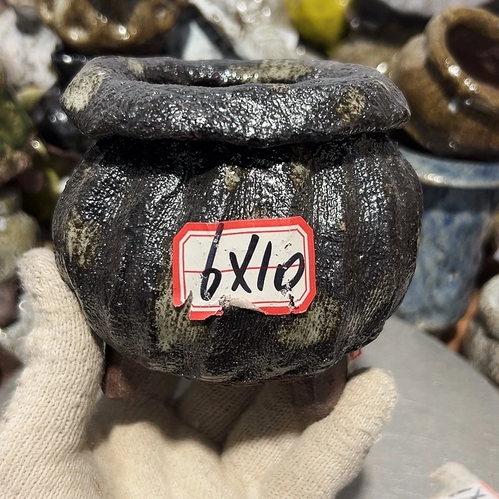 粗陶花盆制作就这样了，