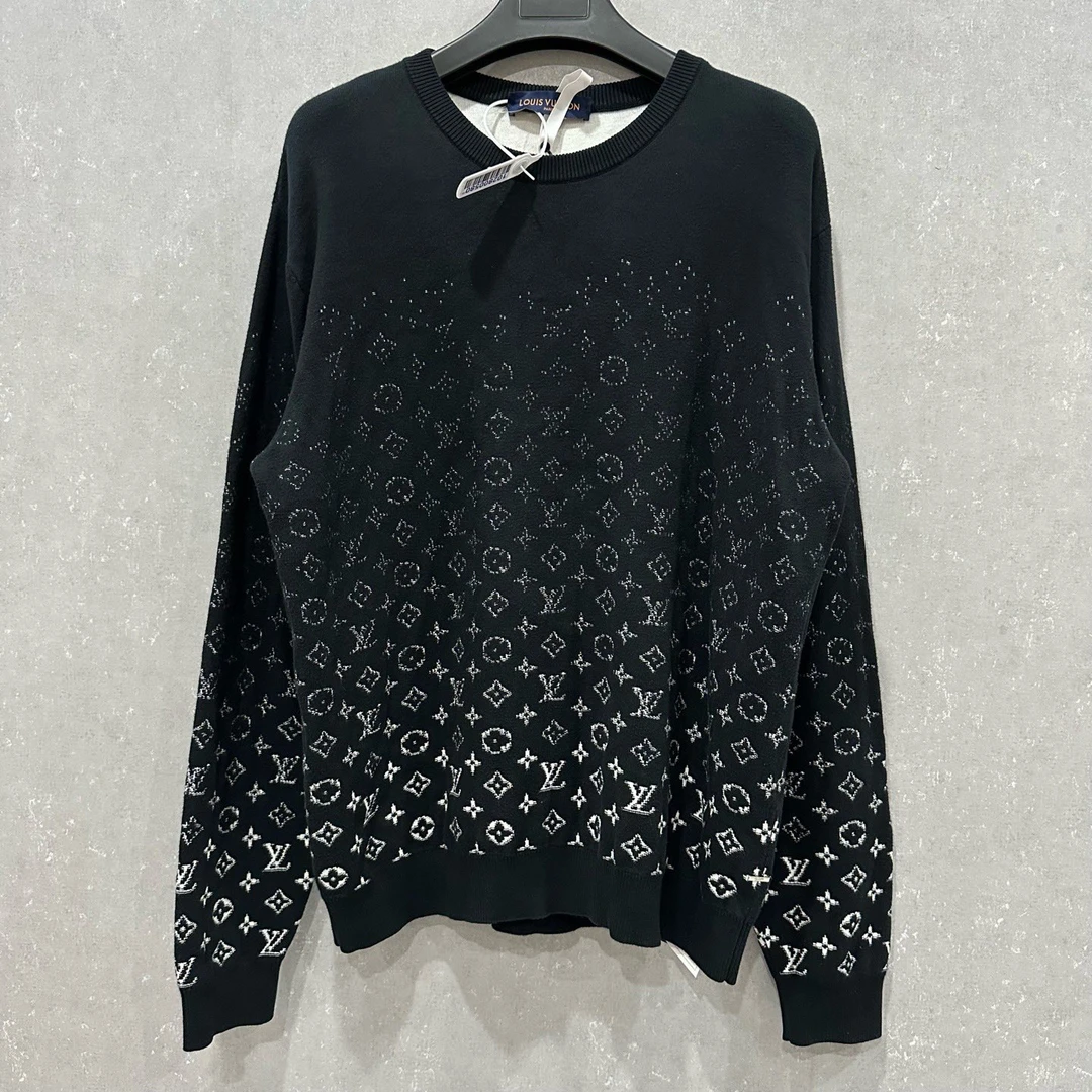 99新 LouisVuitton/路易威登 老花渐变毛衣卫衣 XL码006125
