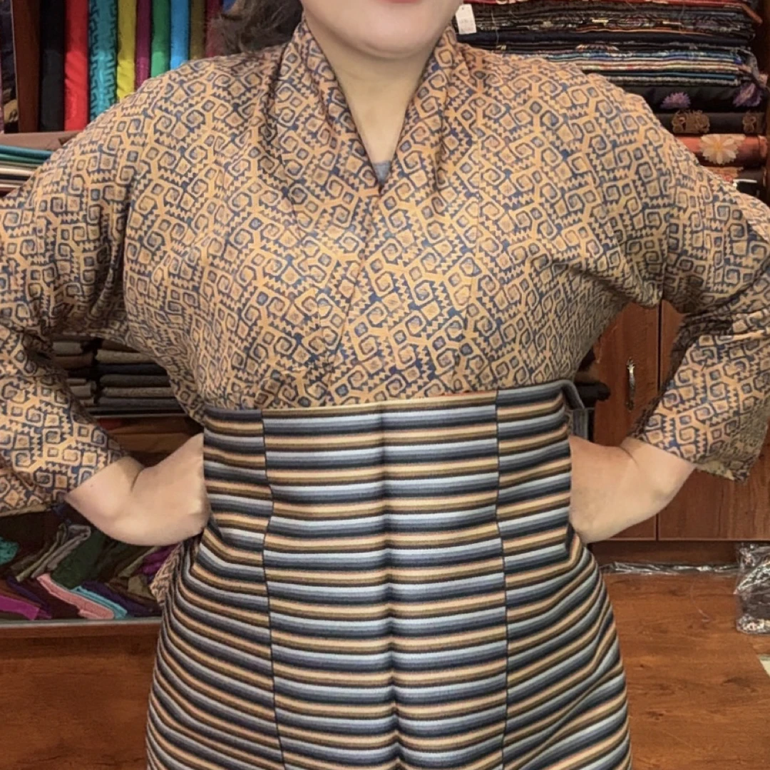 上衣传统民族风两件套