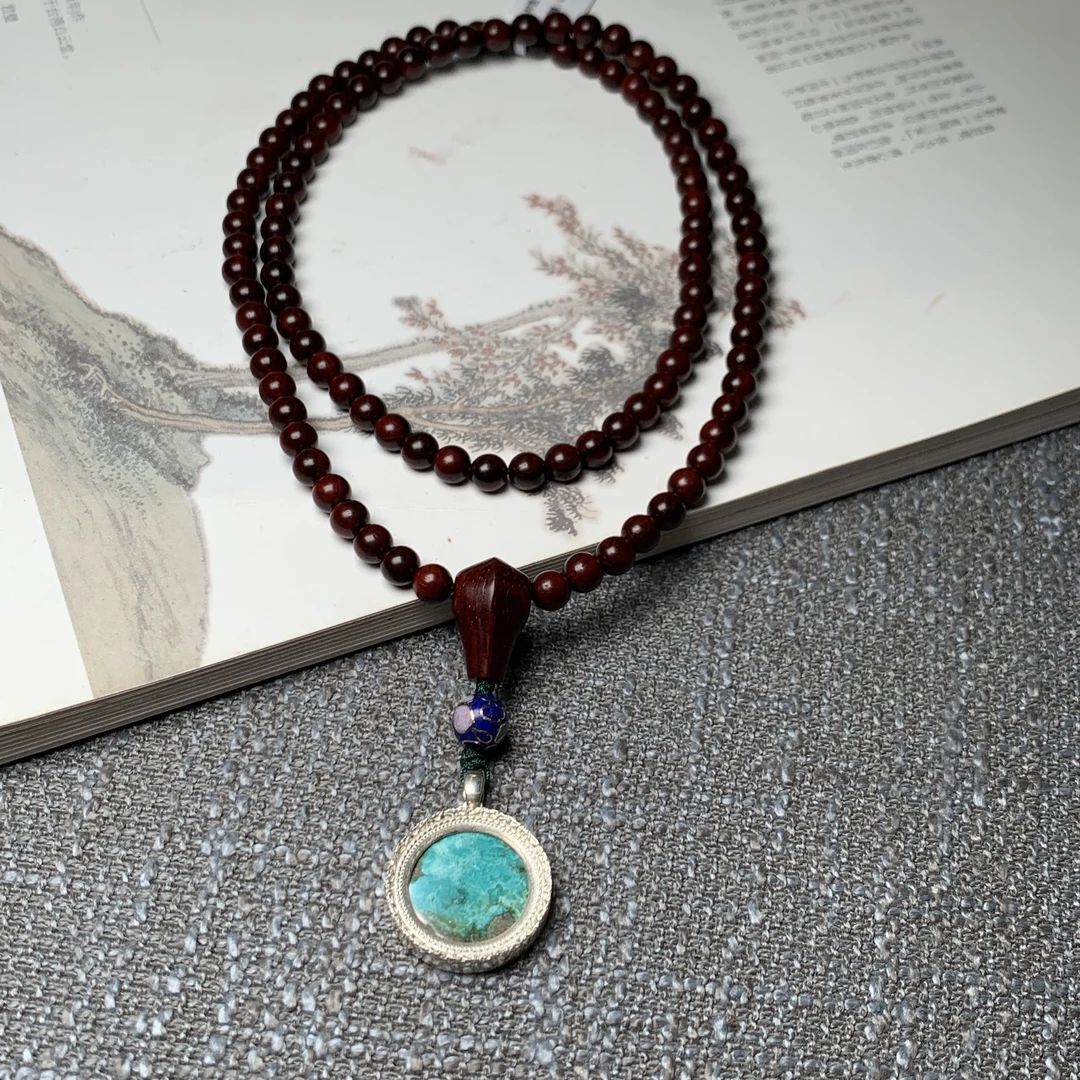 印度小叶紫檀sf07302141圆珠0.6cm22克JSM