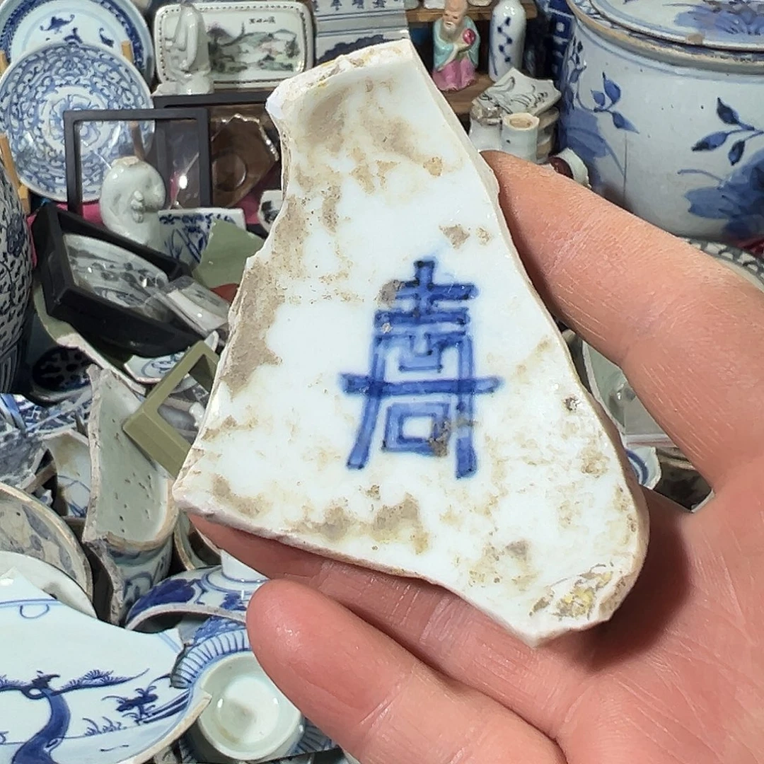 西***雨瓷片瓷片标本，全场包邮